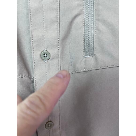 Under Armour Men's 2XL Tan Long Sleeve Vented  Fishing Shirt - Picture 6 of 12